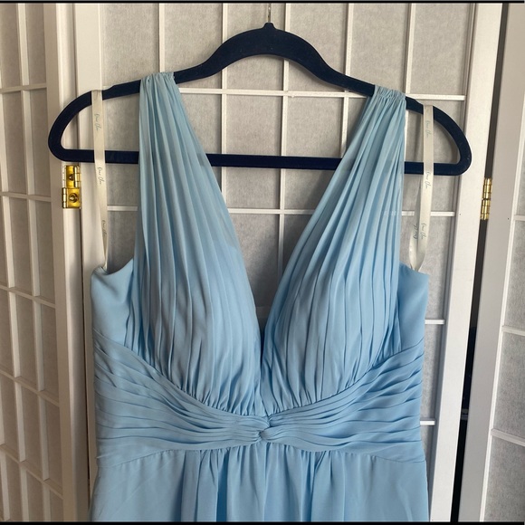 Dear Cleo Isabella Light Blue Bridesmaid Dress - Picture 2 of 5